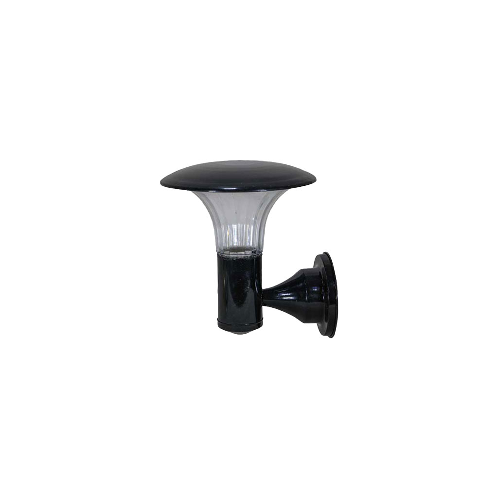 چراغ دیواری قارچی مورب کد 224 رنگ طوسی LED زمرد