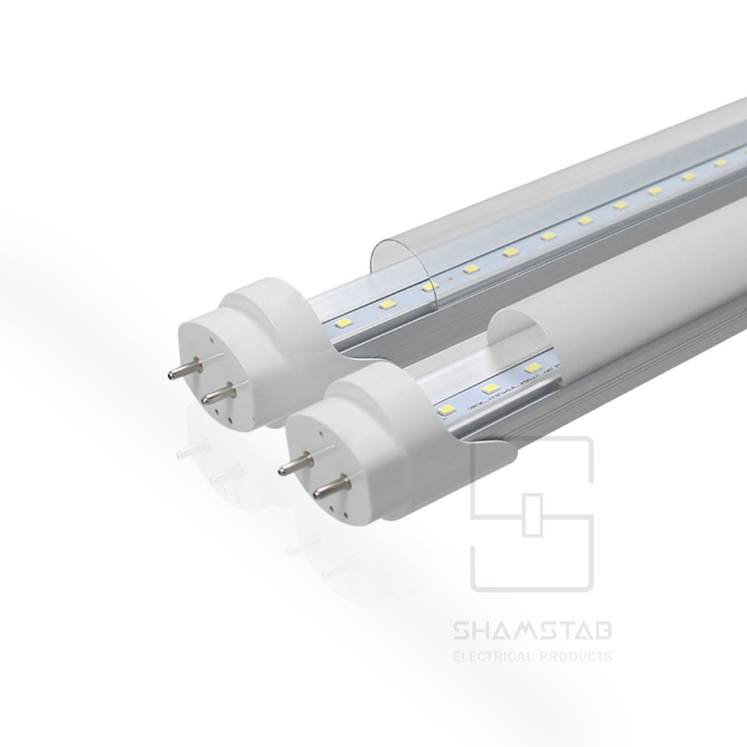 لامپ 10 وات لوله ای T8 رنگ نور مهتابی ایران زمین